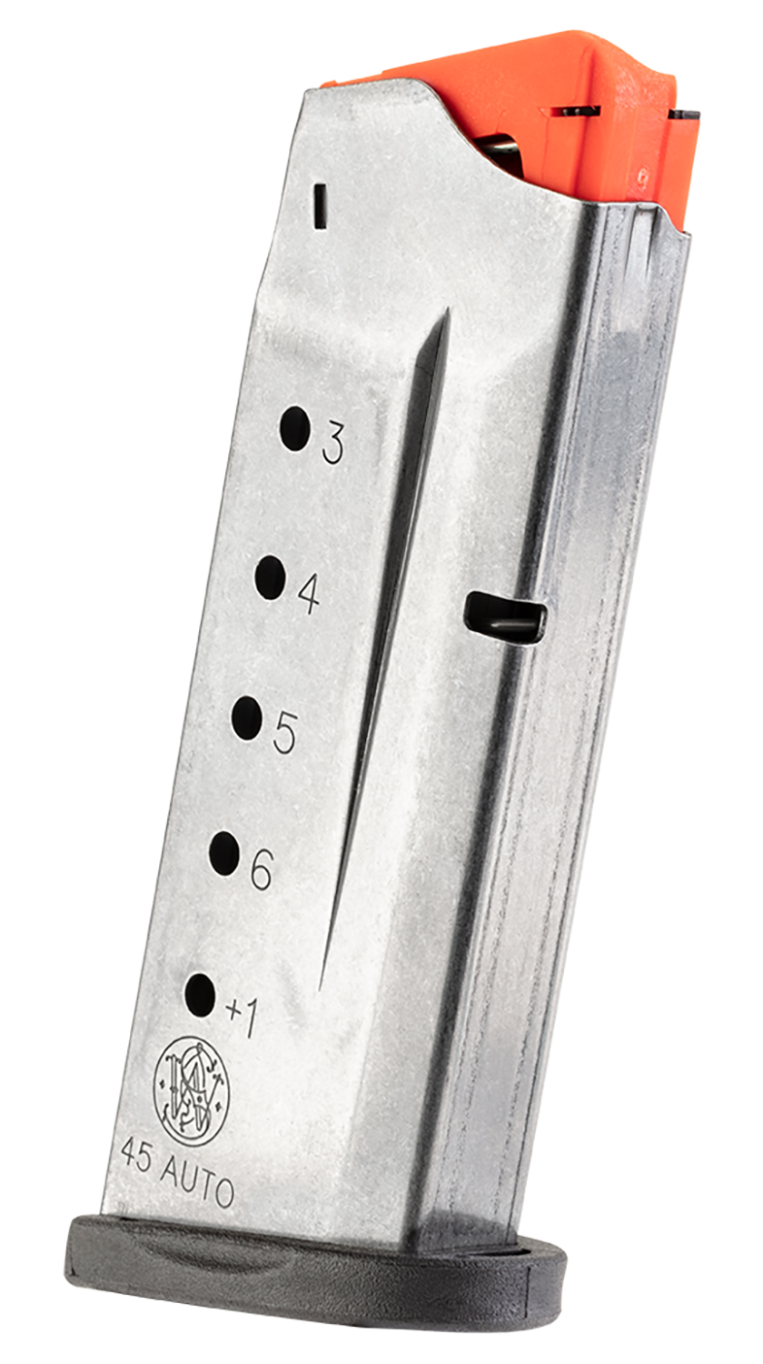Smith & Wesson 3005566 M&P Shield  6rd 45ACP Stainless Steel