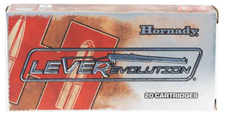 Hornady 82750 LEVERevolution  450Marlin 325gr Flex Tip eXpanding 20 Per Box/10 Case