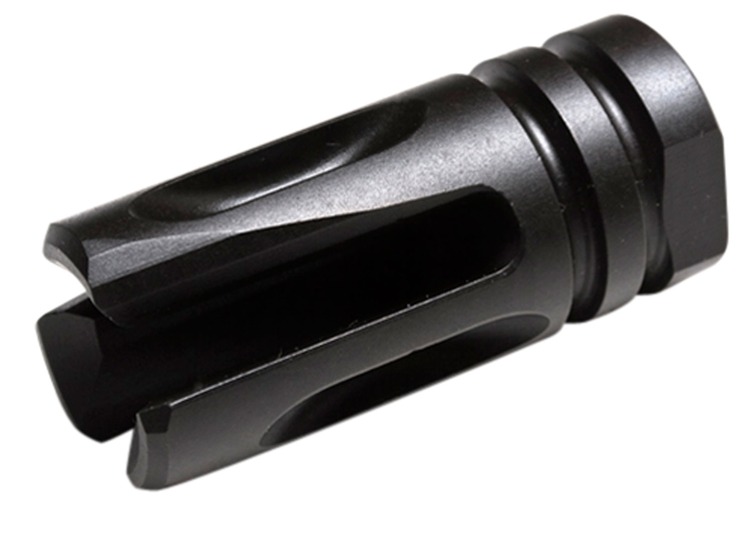 Wilson Combat TRATHG68 Accu-Tac Flash Hider Black Matte Melonite Steel with 5/8"-24 tpi Threads, 1.99" OAL &  .865" Diameter for 30 Cal AR-Platform
