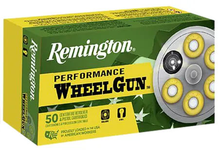 Remington Ammunition 22333 Performance WheelGun  44S&WSpl 246gr Lead Round Nose 50 Per Box/10 Case
