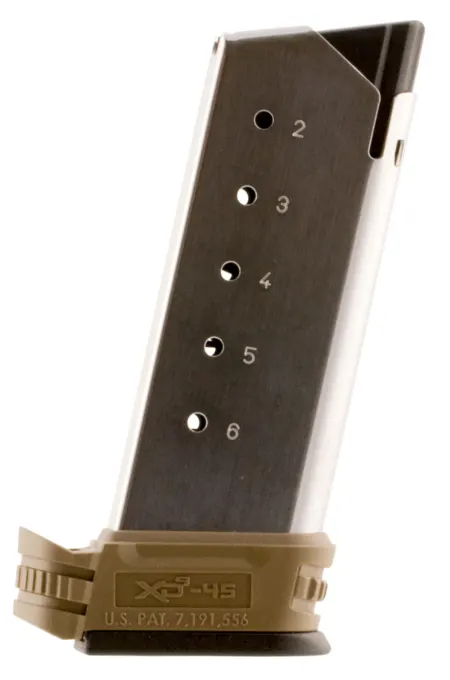 Springfield Armory XDS5002FDE Backstrap Sleeve  45 ACP Fits Springfield XDS Flat Dark Earth Polymer