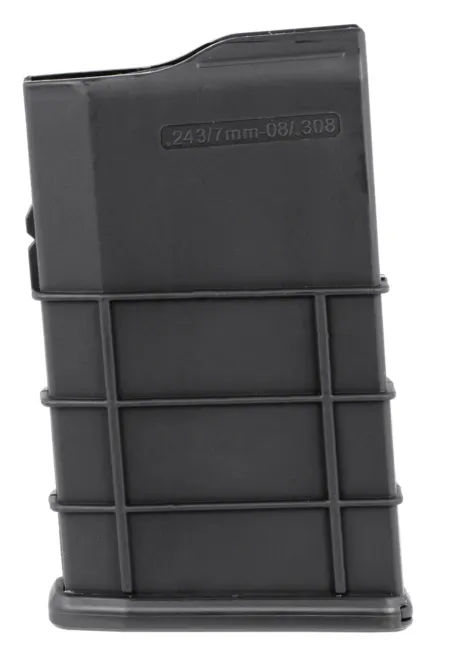 Howa ATIM10R308REM Detachable Mag  Black 10rd 308 Win/7mm-08 Rem/243 Win for Remington 700 BDL