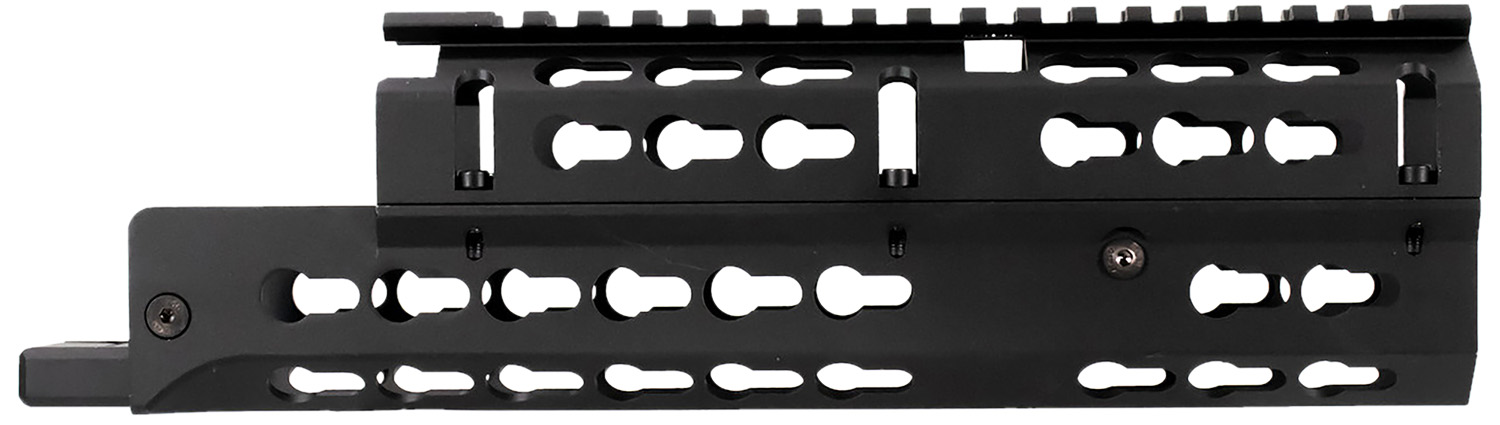 Aim Sports MKAK03 Russian Handguard  9.60" Keymod Medium Size Style Made of 6061-T6 Aluminum with Black Anodized Finish for AK-47