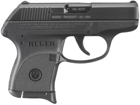 Ruger 3701 LCP  Standard Frame 380 ACP 6+1 2.75" Black Steel Barrel, Black Oxide Serrated Alloy Steel Slide, Black Polymer Frame, Black Polymer Grip, Right Hand