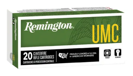 Remington Ammunition 23701 UMC  303British 174gr Full Metal Jacket 20 Per Box/10 Case
