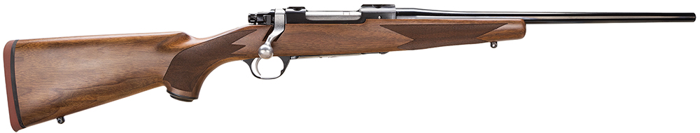 Ruger 37138 Hawkeye Compact Sports South Exclusive 243 Win 4+1 16.50" Satin Blued Alloy Steel Barrel, Receiver w/Integral Scope Mount, American Walnut Fixed Stock, Right Hand