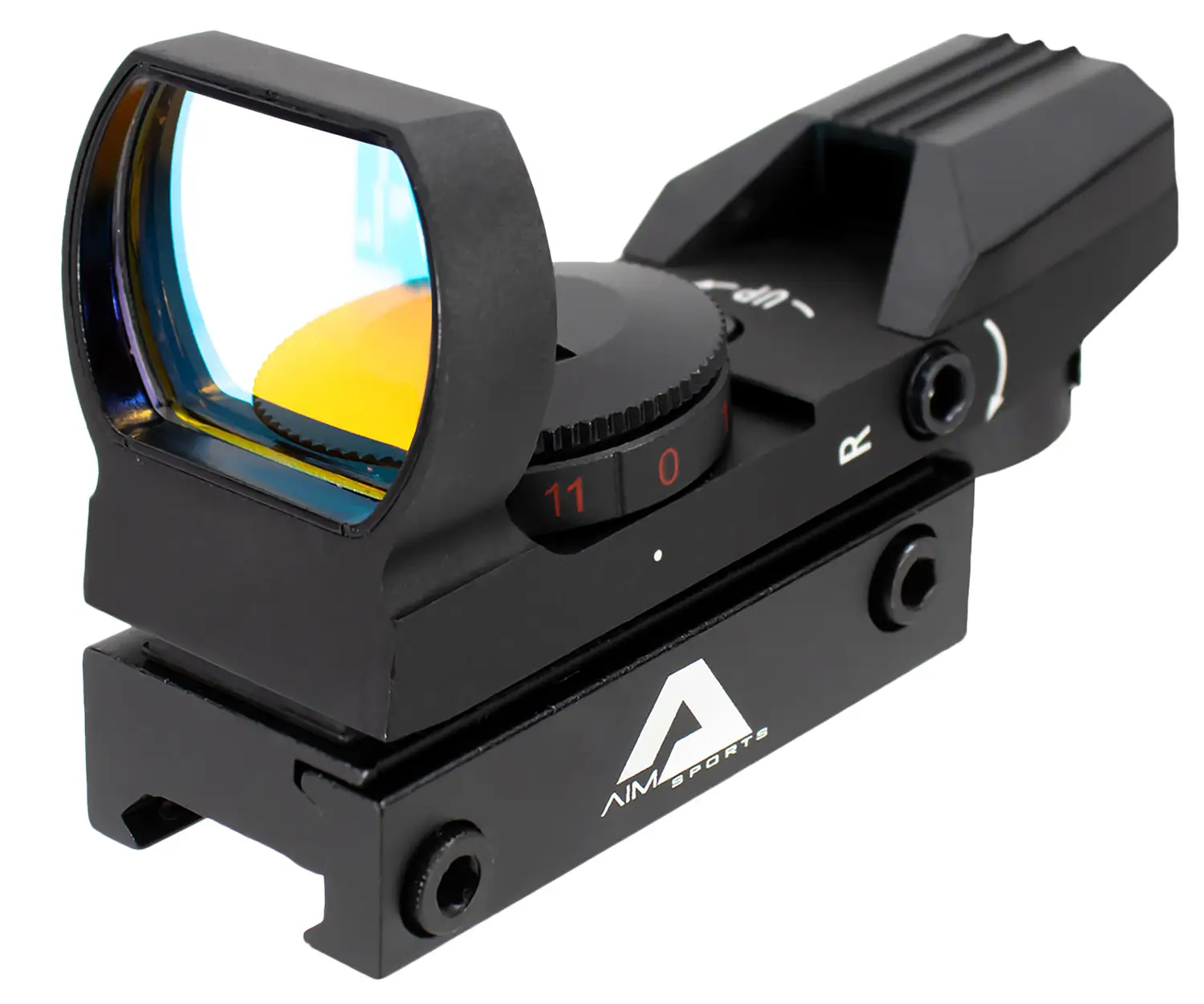 Aim Sports RT401 Reflex Sight Classic Edition Matte Black 1x34mm Red Multi Reticle