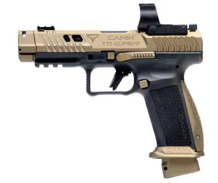 Canik TTI Combat - 9mm | Burnt Bronze | 18rd | MO3 Optic