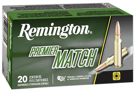 Remington Ammunition 21503 Premier Match 300Blackout 125gr Sierra MatchKing Open Tip Match 20 Per Box/10 Case