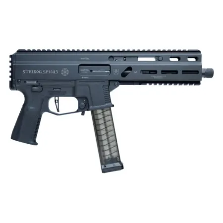 Grand Power Stribog SP10A3 Pistol - Black | 10mm | 8" Threaded Barrel | 20rd