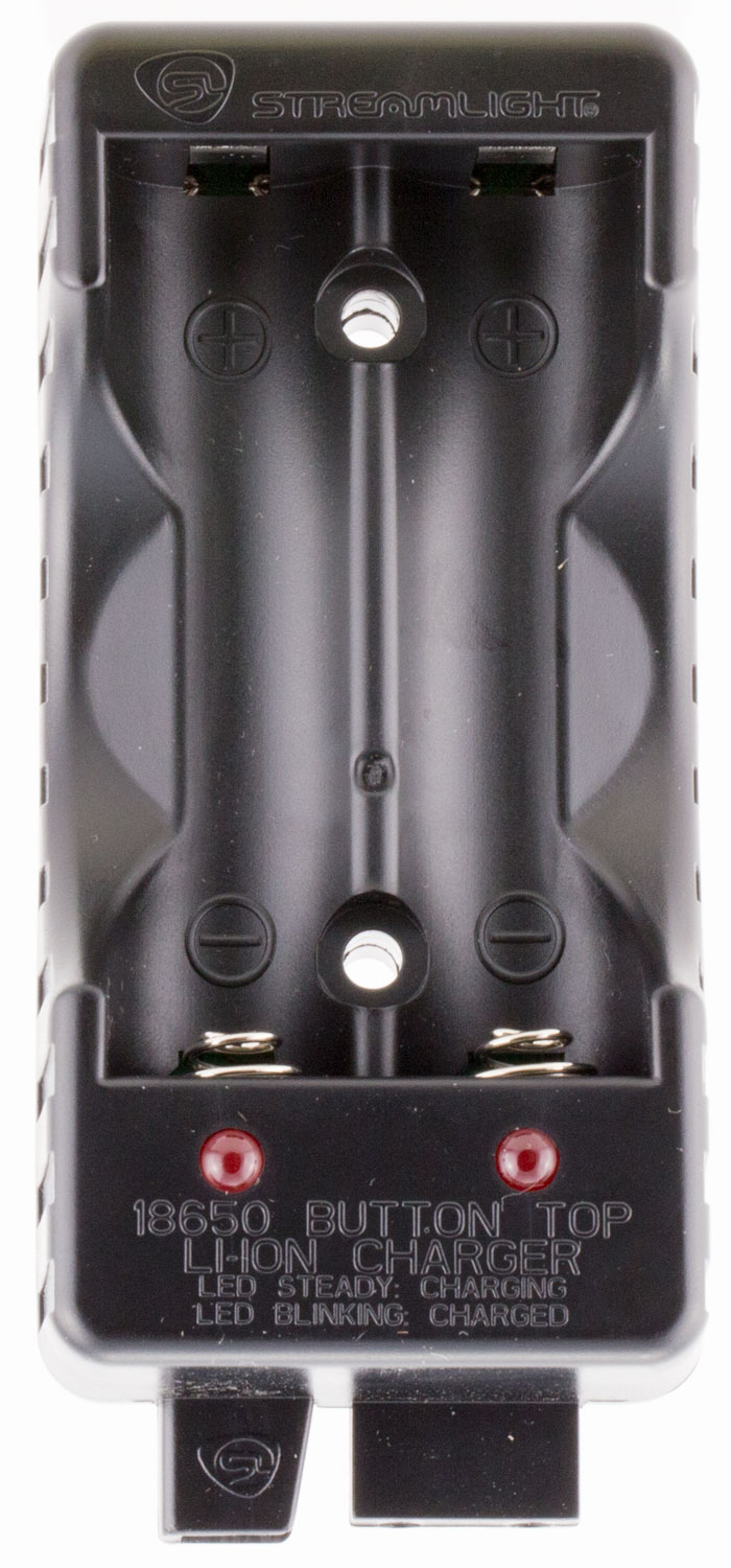 Streamlight 22100 Battery Charger Dual Channel Black 18650 Li-ion Rechargeable Battery