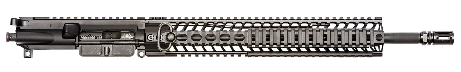 Spikes STU5435R2S Complete Upper  5.56x45mm NATO 16" Black Phosphate/Midlength Barrel, 7075-T6 Aluminum Black Receiver, 12" SAR3 Free-Floating Handguard for AR-15