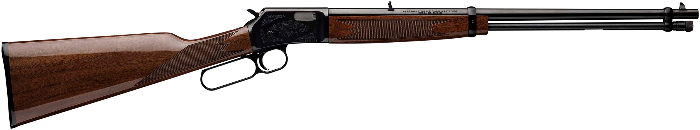 BRO BL-22 GRADE II 22LR 20 ENGRAVED CHECKERED
