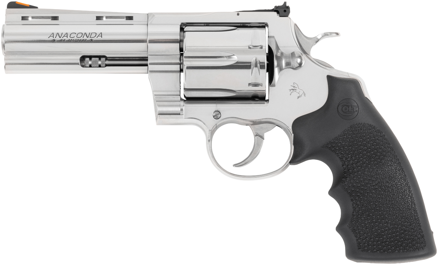 CLT ANACONDA 44MAG 4 SS AS HOGUE GRIPS 6RD