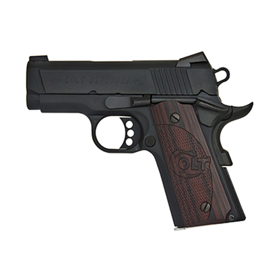 CLT DEFENDER 9MM 3 BLUE G10 BLK CHERRY NOVAK 8RD