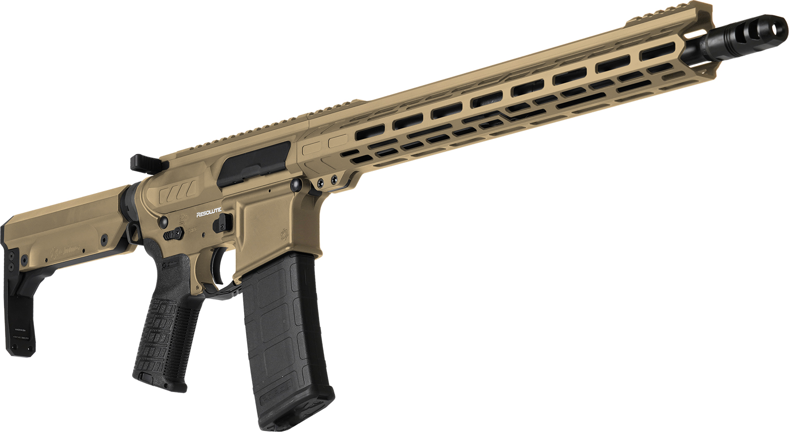 CMMG RESOLUTE MK4 300BLK 16.1 COYOTE TAN