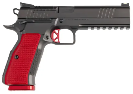 CZ DW DWX 9MM 5 FOFS OR RAIL RED GRIPS 19RD