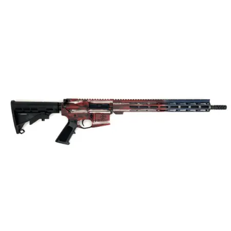 GLFA AR-15 5.56 16 RWB AMERICAN FLAG 30RD