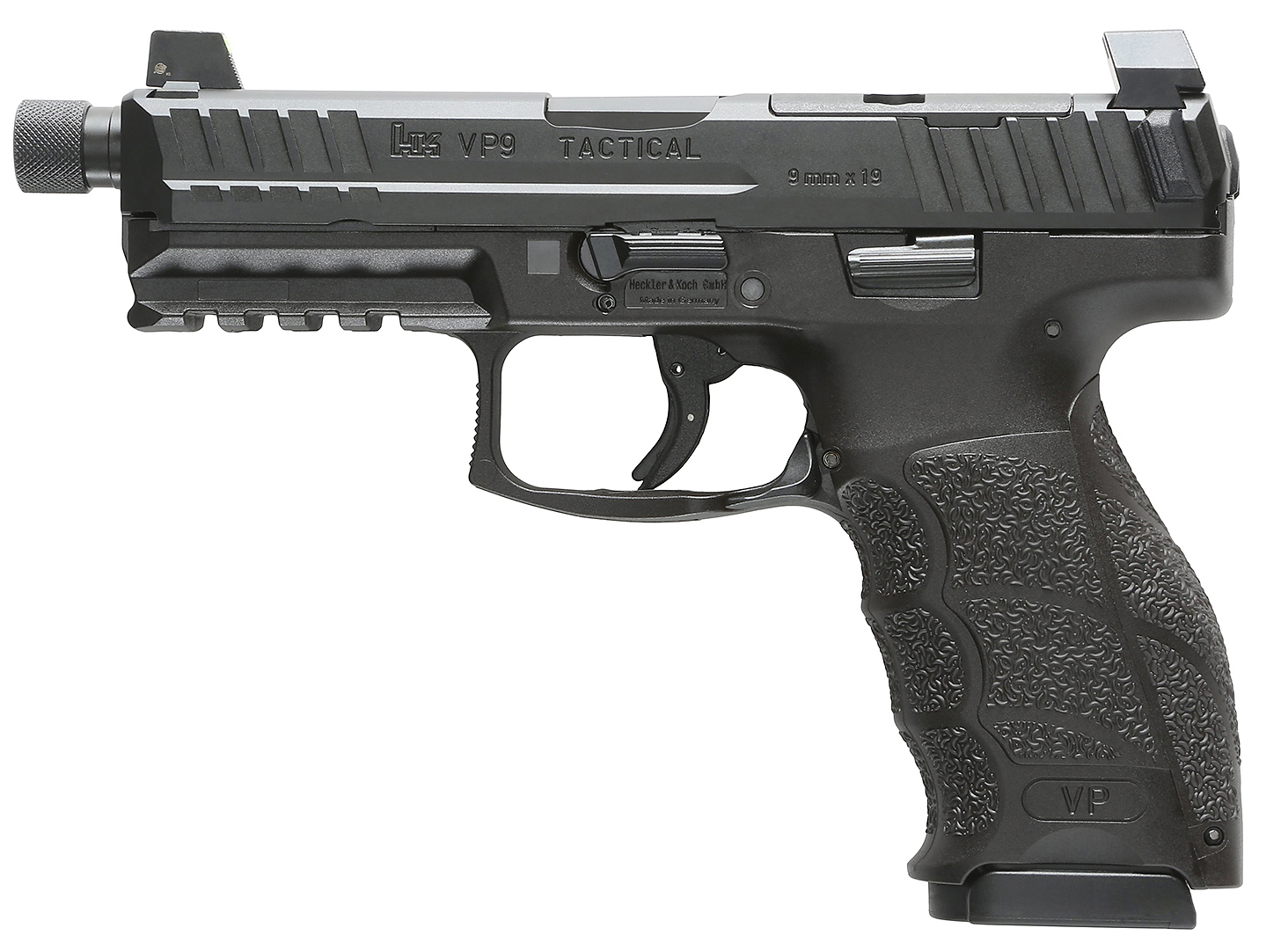 HK VP9 TACTICAL OR 9MM 4.7 TB 17RD 20RD