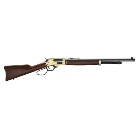 HENRY BRASS LEVER 45-70 SIDE GATE 22 4RD