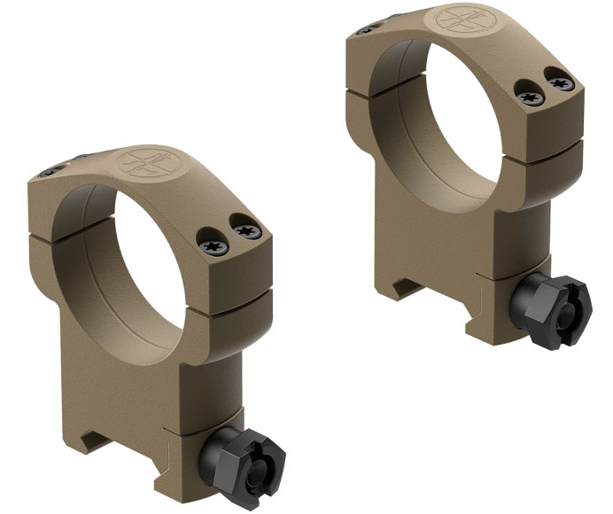 LEU MARK 4 35MM SUPER HIGH ALUMINUM FDE RINGS