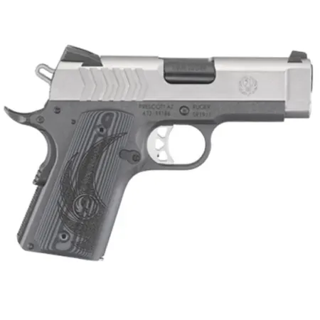 RUG SR1911 9MM 3.6 SS OFFICER STYLE G10 GRIPS
