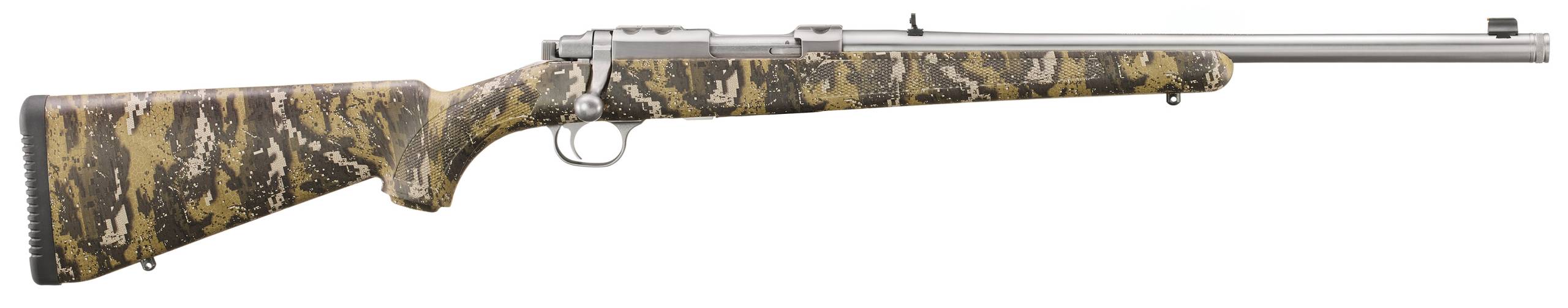 RUG 77/357 357MAG 18.5 DESOLVE BARE CAMO 5RD