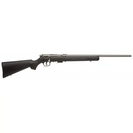 SAV MARK II FSS 22LR 21 SS BLK SYN FOS 10RD