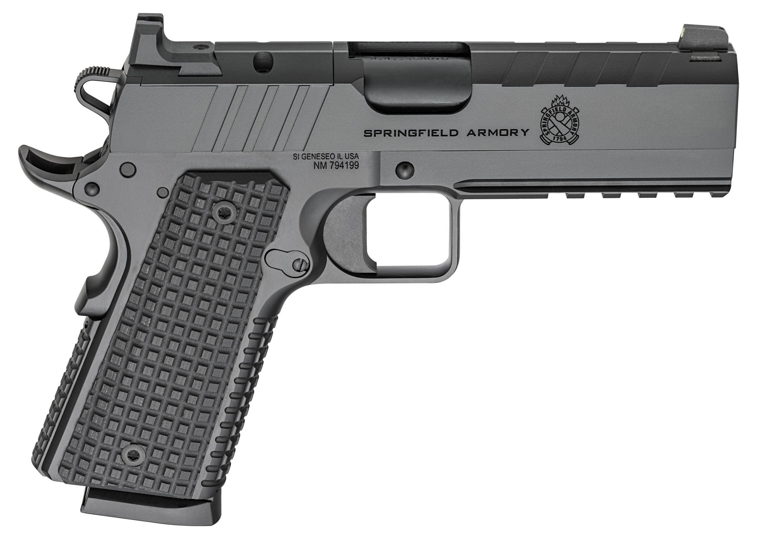 SPR 1911 EMISSARY AOS 45ACP 4.25 BLK