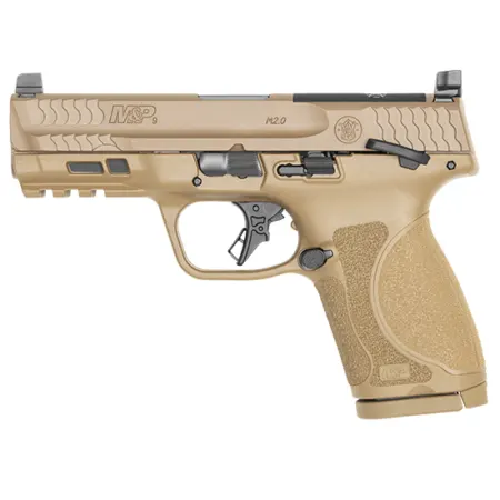SW M&P9 M2.0 COMP OR FDE 9MM 4 TS SF 15RD