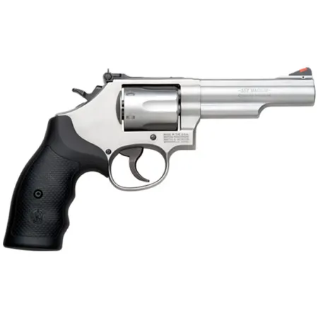 SW 66 357MAG 4.25 SS AS BLK SYN GRIP 6RD