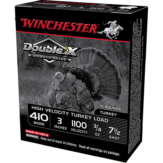 WIN DOUBLE X DG 410GA 3 3/4OZ #7.5 10/10
