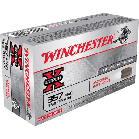 WIN SUPER-X 357MAG 158GR JSP 50/10