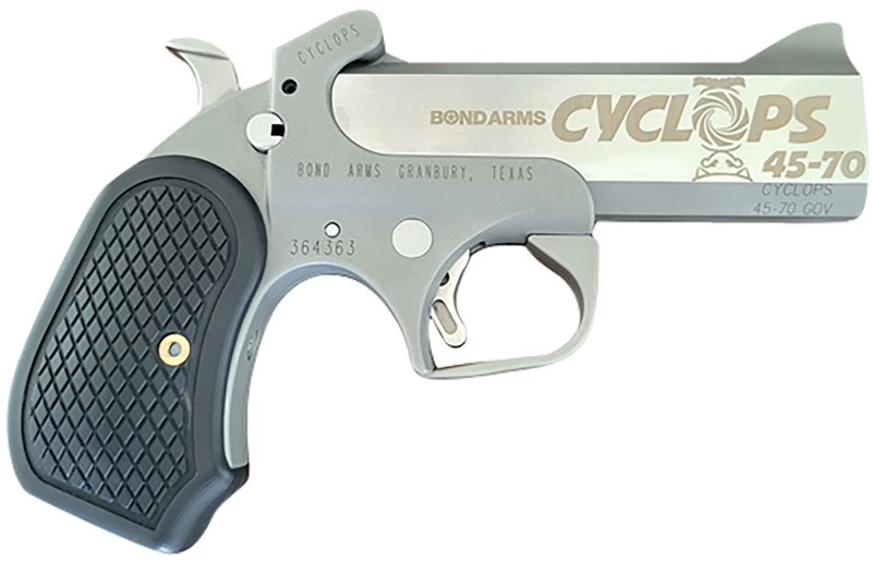 BOND ARMS CYCLOPS 45-70 SS 4.27" FS