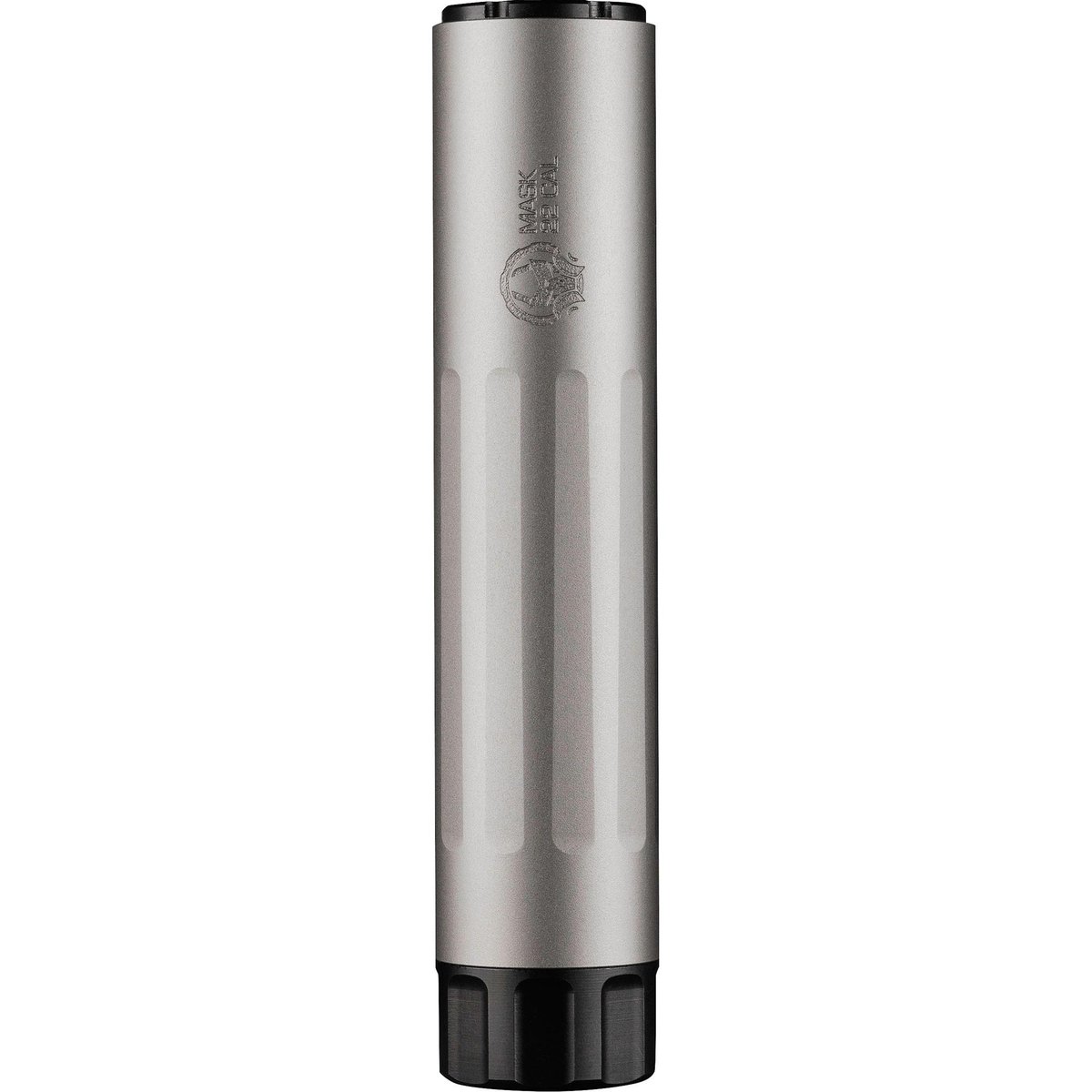 Dead Air Silencer Mask-HD .22LR Suppressor .22LR Stainless Steel/Titanium Silver
