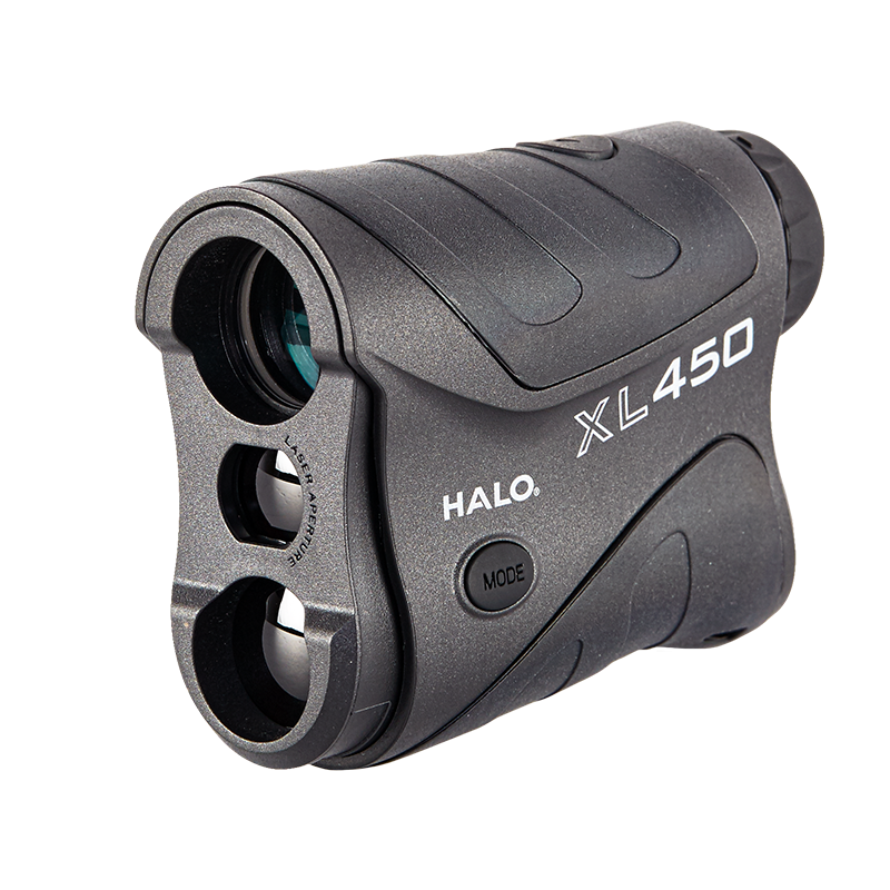 Halo XL450 6x Rangerfinder 450/yd with Angle Intel Auto Acquisition - Black