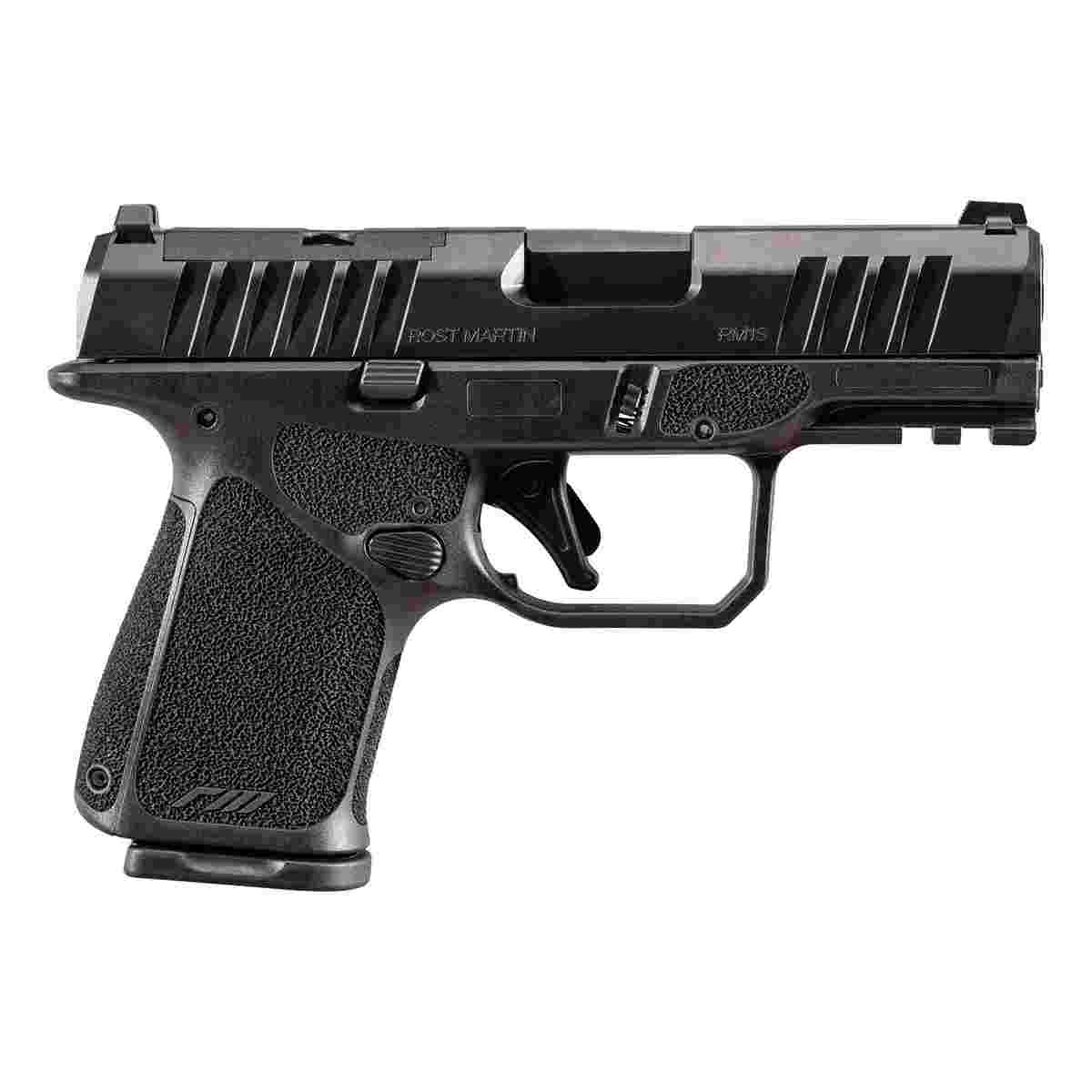 Rost Martin RM1S Handgun 9mm Luger 10rd (2) Magazines 3.6" Barrel Black Optic Ready CA