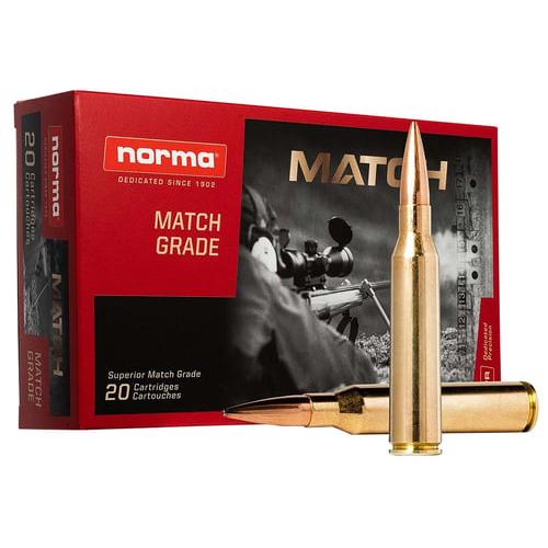 Norma Match King Handgun .338 Norma Mag 300gr OTM 2657 fps 20/ct