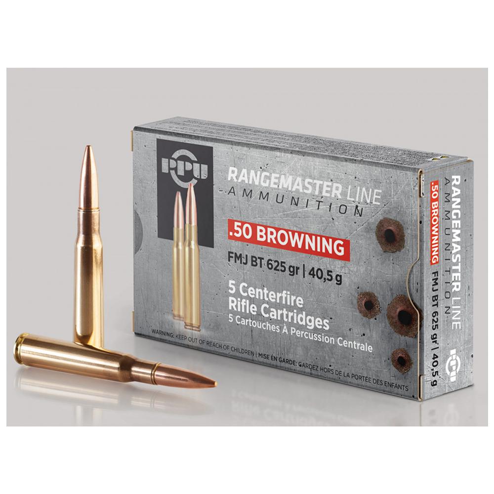 .50 BMG RangeMaster FMJ 625 gr MC 120/ct