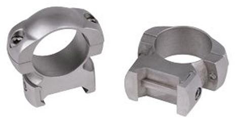 Weaver Grand Slam Steel Top Mount Scope Rings 1" Medium Silver
