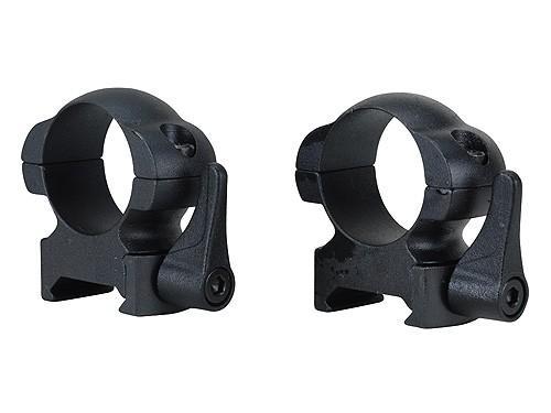 Weaver Grand Slam Leaver-Lok Top Mount Steel Scope Rings 1" HIgh Matte
