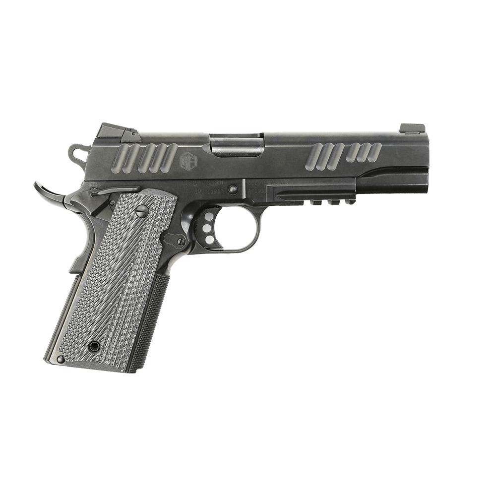 Alpha Foxtrot AF1911 70 Series Handgun 9mm Luger 9rd Magazine 5" Barrel Black Novak Sights