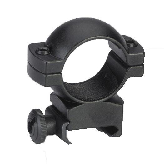 Traditions Aluminum Scope Rings fits Weaver Style Bases 1" High - Matte Black