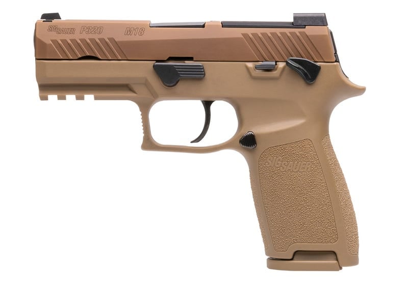 SIG SAUER P320 M18 9MM COY 10+1 MS CALI