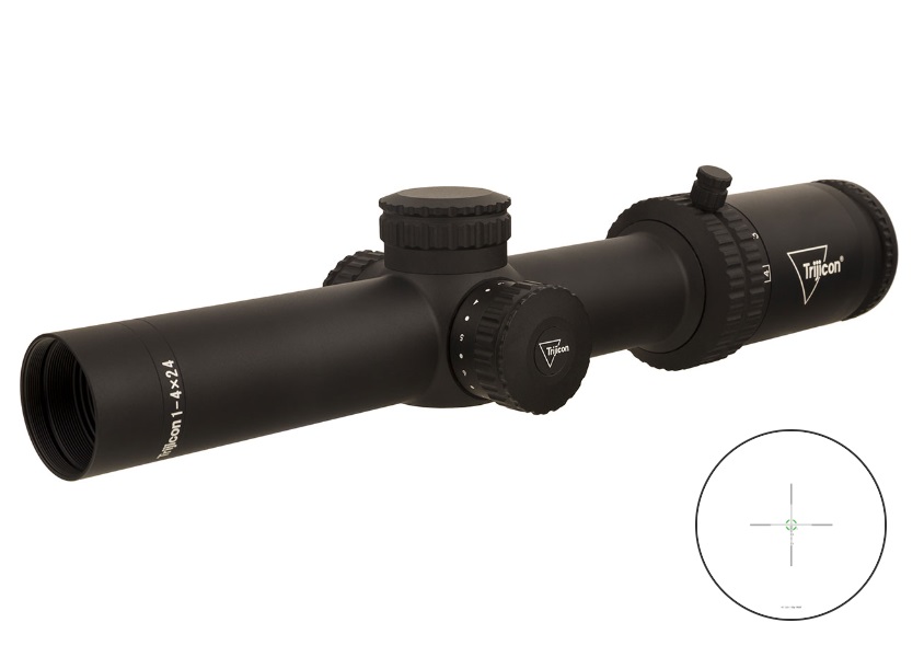 TRIJICON CREDO 1-4X24 BLK 30MM BDC GRN
