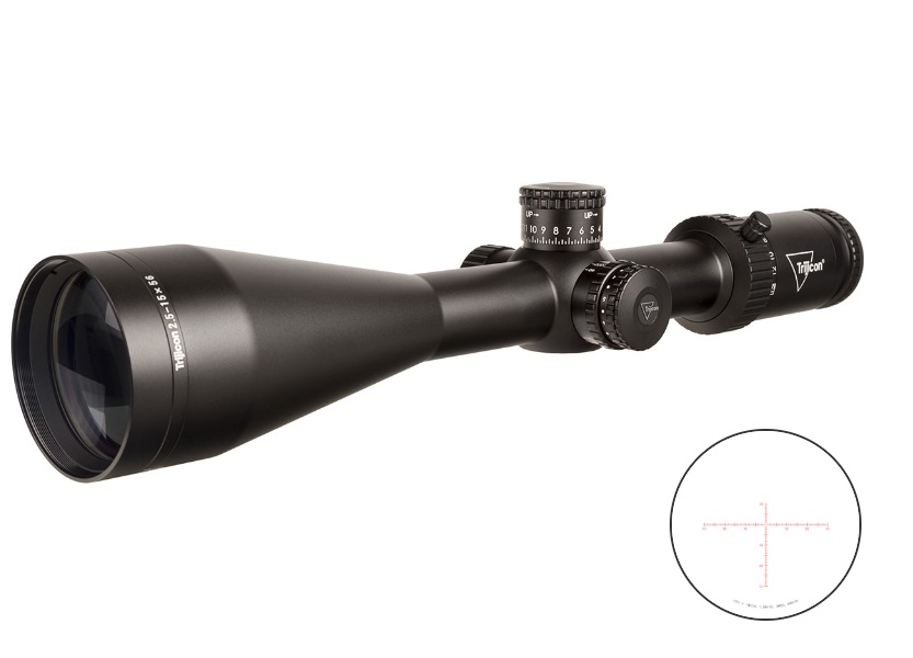 TRIJICON CREDO HX 2.5-15X56 BLK MOA RED