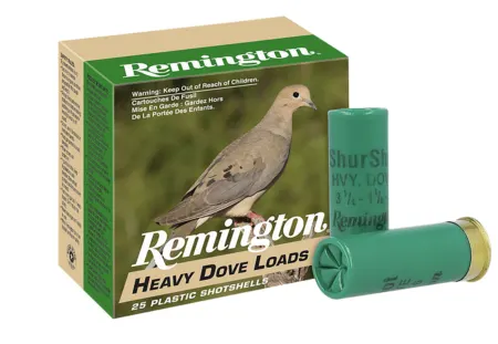 Remington Ammunition 28757 Heavy Dove Loads  12Gauge 2.75" 1 1/8oz 8Shot 25 Per Box/10 Case