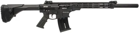 Derya Firearms DY1220CAUS  DY12 12 Gauge Semi-Auto 5+1 20" Threaded Barrel 7075-T6 Aluminum Receiver Mil-Spec Pistol Grip