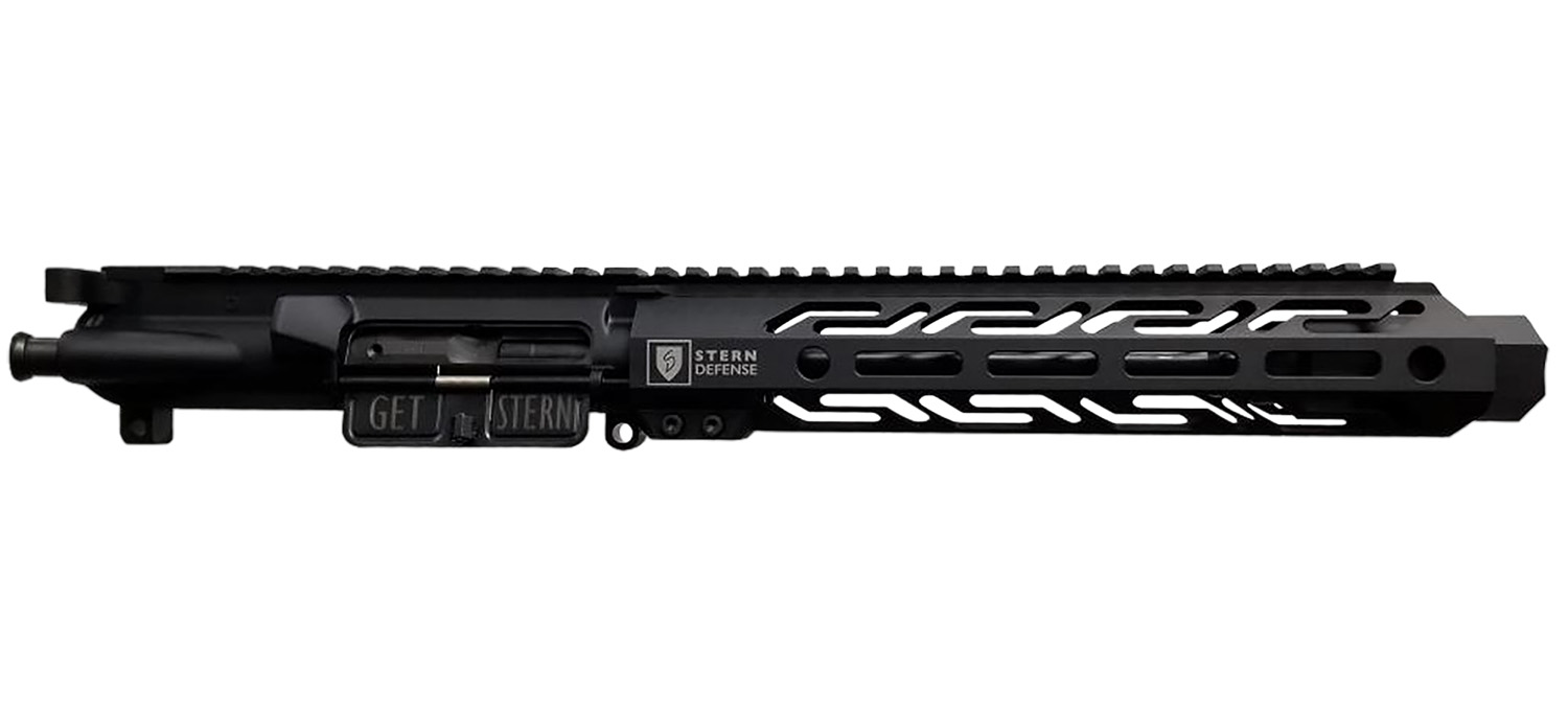 Stern Defense 015SD10INCHMOD5MLOK855   9mm 8.50" Black Melonite Barrel 7075-T6 Aluminum Anodized Receiver