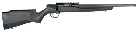 Savage Arms 70203 B Series FVSR Full Size 22 LR 10+1 16.25" Matte Black Heavy Button Rifled Barrel, Matte Black Drilled & Tapped Carbon Steel Receiver, Matte Black Fixed Synthetic Stock, Right Hand